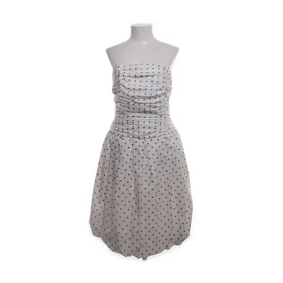 Jurk (Wit, Lila) van Creation Mademoiselle Acetaat, Viscose