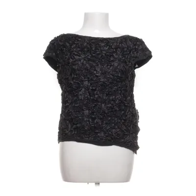 Top (Black) from Milly Polyester, Silk