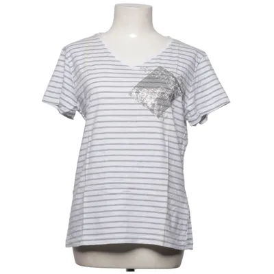 T-shirt (Vit, Grå) från Benter Bomull