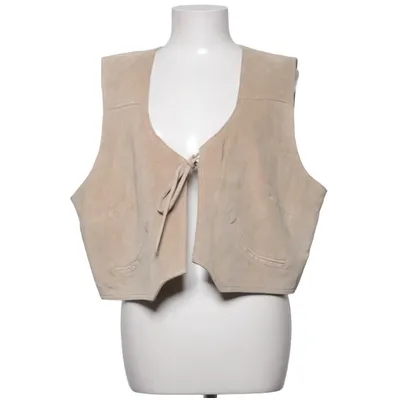 Läderväst (Beige) från Ciso Mocka