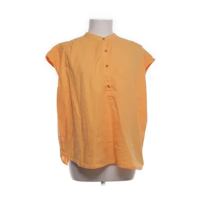 Top (Oranje) van Penn & Ink Katoen, Linnen