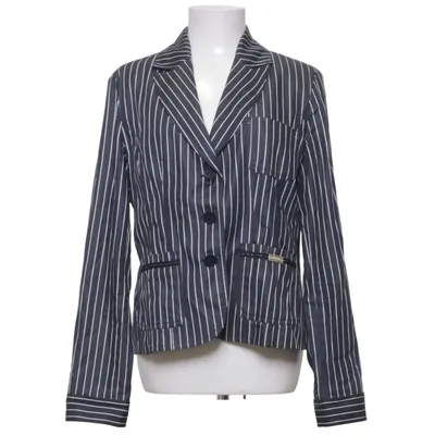 Blazer (Sort, Hvid) fra Diana Gallesi Bomuld, Elastan