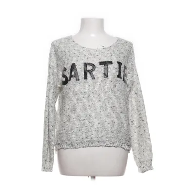 Pull-over (Gris) de Miss Line Coton, Élasthane, Laine
