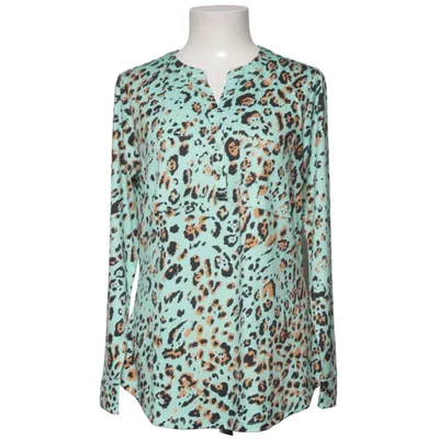 Blus (Grön, Flerfärgad) från Couture Line Elastan, Polyester