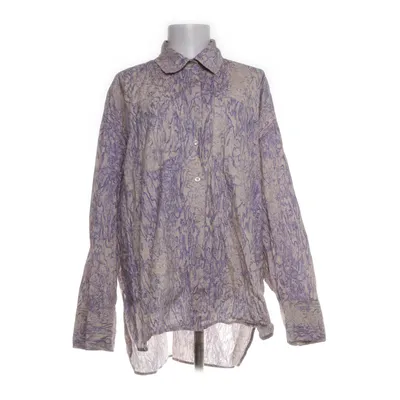 Skjorta (Beige, Lila) från REMAIN Birger Christensen Ekologisk bomull
