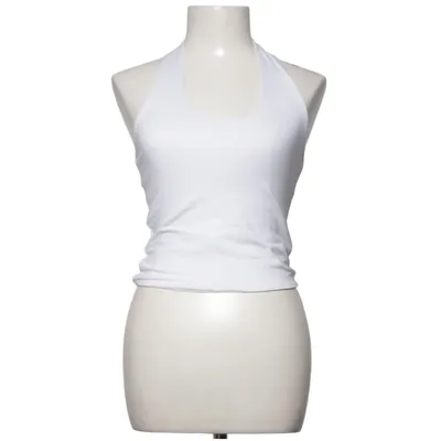 Topp (Vit) från Gina Tricot Elastan, Ekologisk bomull