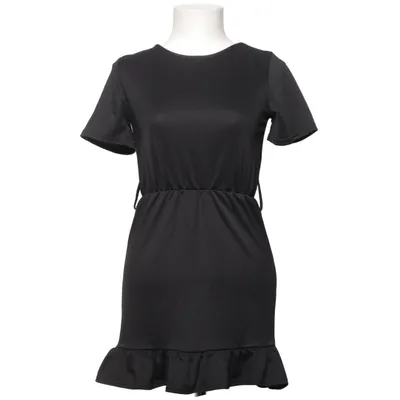 Jurk (Zwart) van Boohoo Petite Elastaan, Polyester