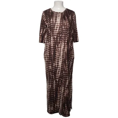 Klänning (Brun, Vit) från Luxzuz Elastan, Polyester