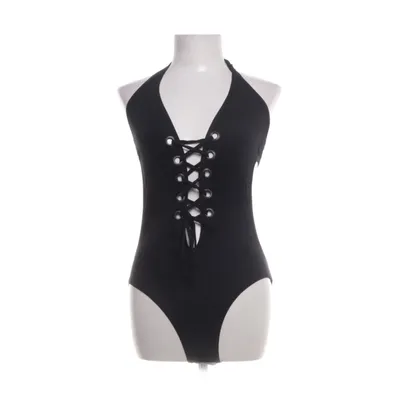 Badpak (Zwart) van Panos Emporio Elastaan, Nylon