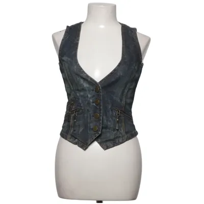 Jeansvest (Blå) fra Crocker Bomuld