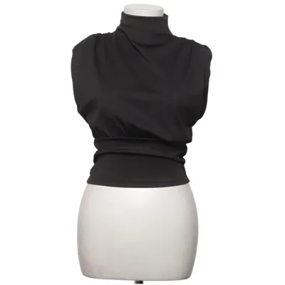 Top (Zwart) van Selma Omari x Na-KD Elastaan, Polyester
