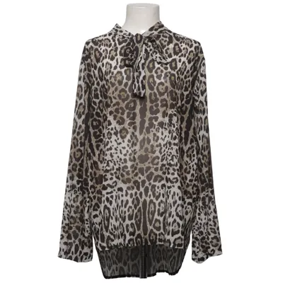 Blouse (Beige, Zwart) van Public Polyester