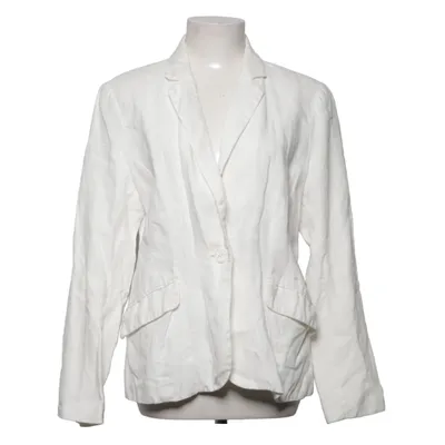 Blazer (Blanc) de Flash Woman Acétate, Lin