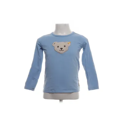Lange mouwen shirt (Blauw) van Steiff Katoen, Elastaan