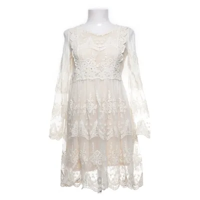 Klänning (Beige, Vit) från Chicwish