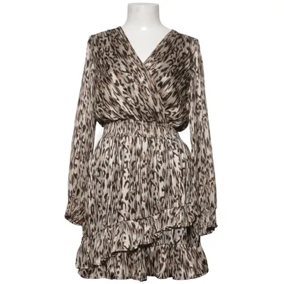 Dress (Beige, Black, Brown) from Moocci Polyester