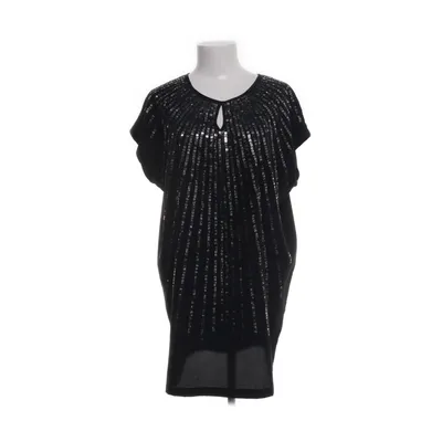 Klänning (Svart, Silverfärgad) från Saint Tropez Polyester