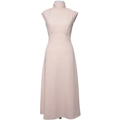 Klänning (Beige) från Closet London Elastan, Polyester