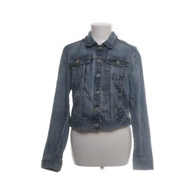 Spijkerjas (Blauw) van Denim by Lindex Katoen, Elastaan