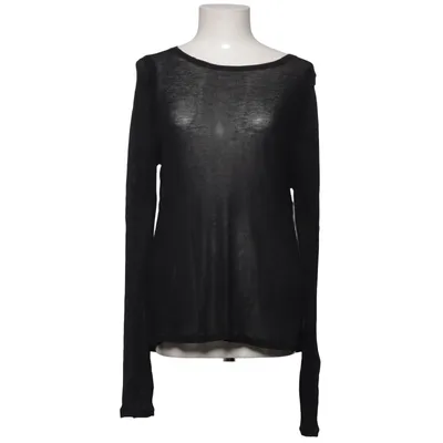 Langærmet t-shirt (Sort) fra Victoria Beckham Lyocell