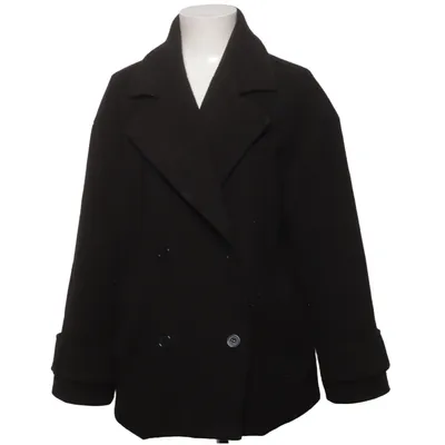 Pea coat (Black) from Nelly Recycled polyester