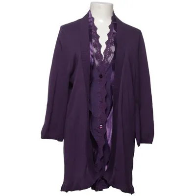 Cardigan (Lila) van Rosebud Katoen