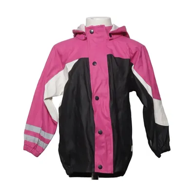 Regenjack (Roze, Zwart, Wit) van Pick-a-Boo Polyester, Polyurethaan