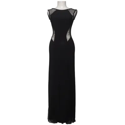 Aftenkjole (Sort) fra Young Blood Elastan, Polyester