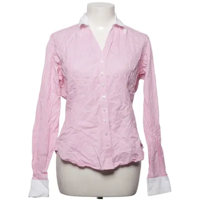 Chemise (Rose, Blanc) de TM Lewin Coton
