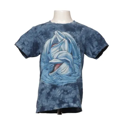 T-shirt (Blauw) van Kolmården Katoen