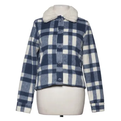 Overshirt (Blue, White) from Daphnea Polyester, Viscose