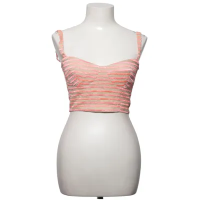 Crop top (Roze, Beige) van Sophie Hulme Zijde