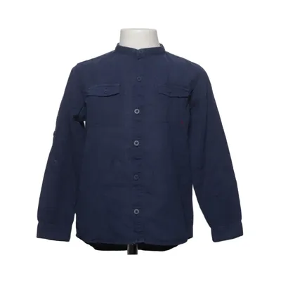 Shirt (Blauw) van Okaïdi Katoen, Linnen