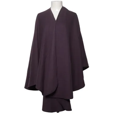 Poncho (Lila) från Wool Cashmere Kashmir, Polyamid, Ull