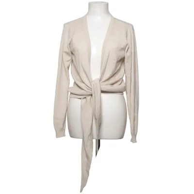 Strickjacke (Beige) von Dinadi Merinowolle