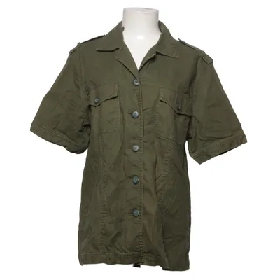 Chemise à manches courtes (Vert) de Bigarreau Coton, Lin