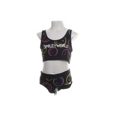 Bikini (Zwart, Meerkleurig) van SmileyWorld x H&M Elastaan, Polyester