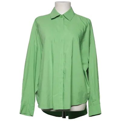 Skjorte (Grøn) fra List Bomuld, Polyester, Silke