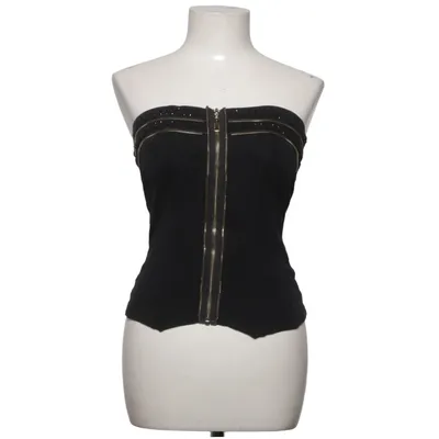 Tube top (Black) from GiorGia Elastane, Polyester, Viscose