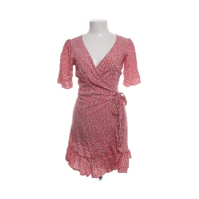 Robe portefeuille (Rouge, Blanc) de Kilibbi Coton, Polyester