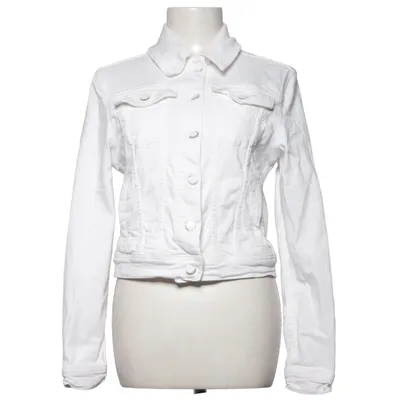 Veste en jean (Blanc) de Rich & Royal Coton, Élasthane, Lyocell, Polyester, Viscose