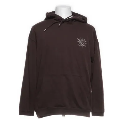 Huvtröja (Brun) från Yourturn Polyester, Återvunnen bomull