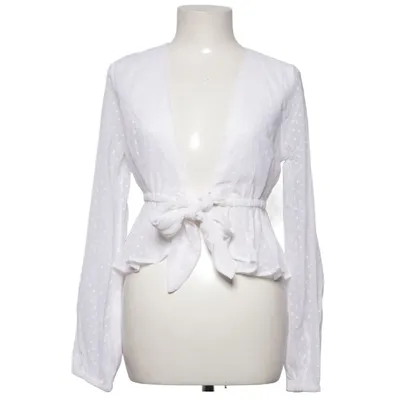 Blouse portefeuille (Blanc) de Boohoo Polyester