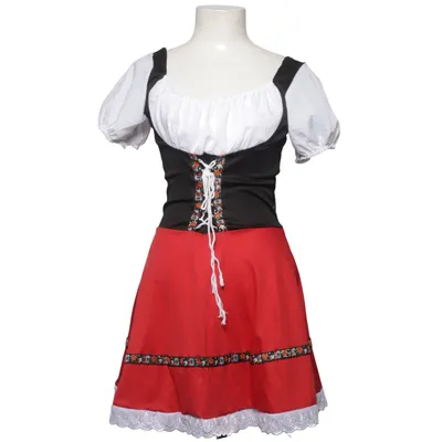 Dirndl (Röd, Svart, Vit) från Partyking