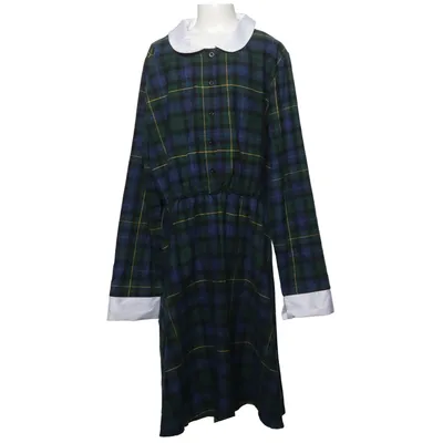 Robe (Bleu, Vert, Jaune) de Allegra K Coton
