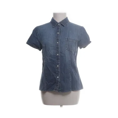 Korte mouwen shirt (Blauw) van Ann Taylor Katoen