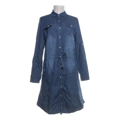 Denim jurk (Blauw) van By Swan Paris Katoen