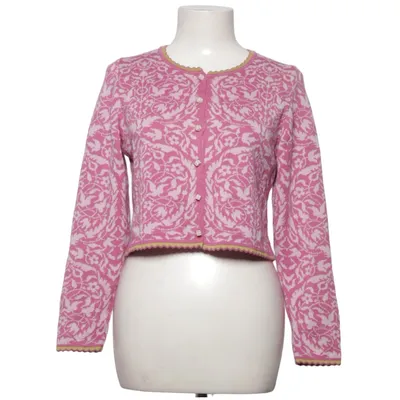 Cardigan (Pink) from Oleana Silk, Wool