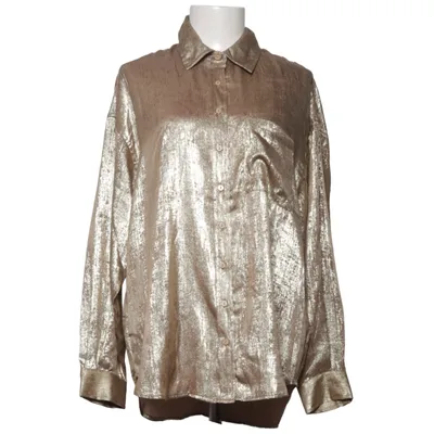 Blus (Guldfärgad) från Stradivarius Polyester