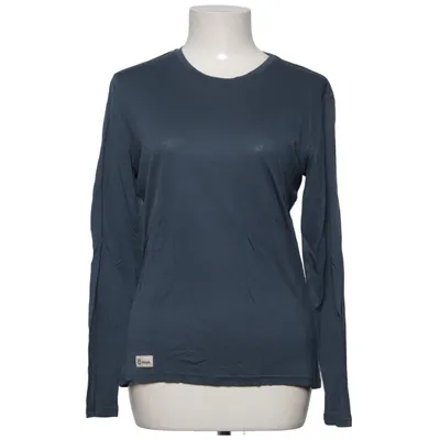 Langærmet t-shirt (Blå) fra Ullmax Merinould
